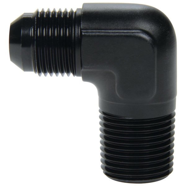 6 x 0.5 in. AN to NPT 90 deg Adapter Fitting, Allstar, Mfr#: ALL49571